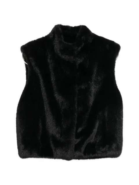 Herno faux-fur panelled jacket