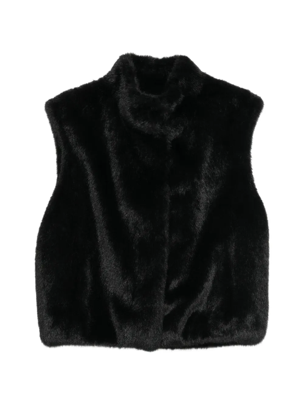Herno faux-fur panelled jacket Zwart