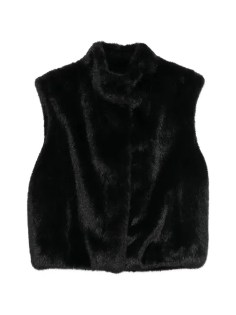 Herno faux-fur panelled jacket