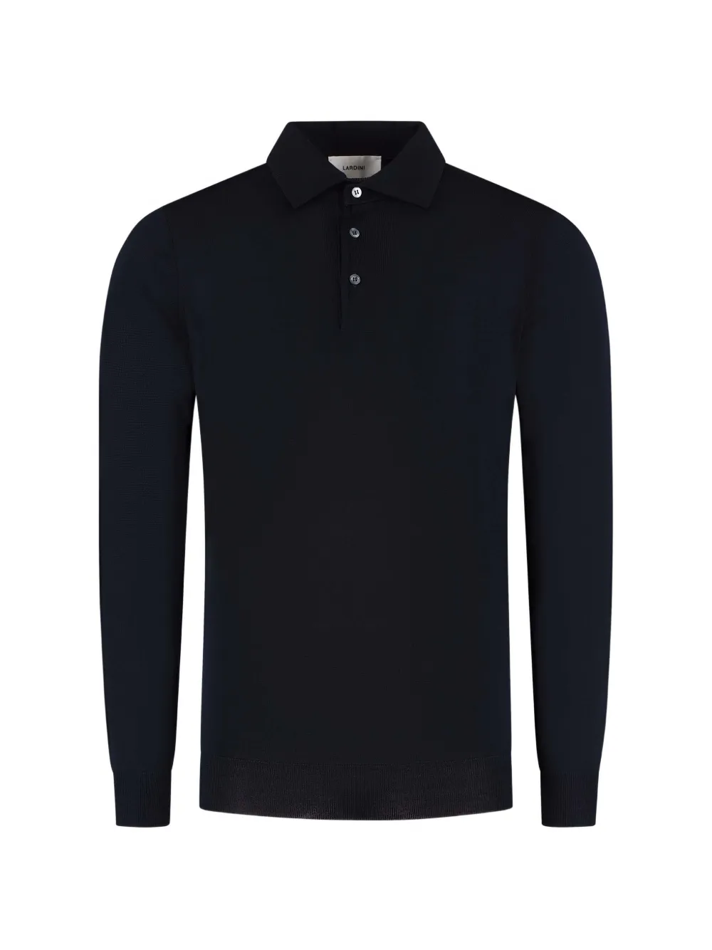 Lardini button-up polo sweater