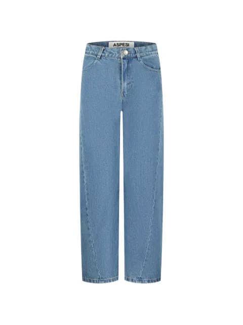 Aspesi Kids jeans con parche del logo
