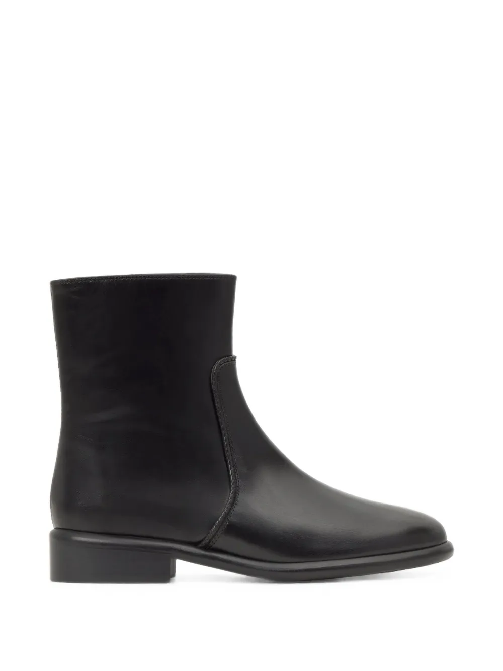 Castañer bottines Elsa 313 en cuir à bords tressés - Noir Castañer bottines Elsa 313 en cuir à bords tressés - Noir