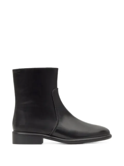 Castañer Elsa 313 braided-trim leather ankle boots