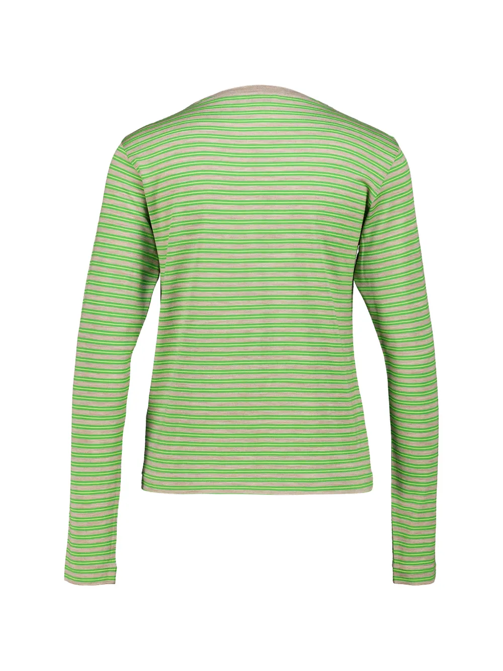 Auralee Wollen T-shirt Groen