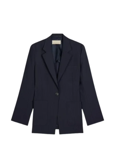 Vanessa Bruno pinstripe-pattern single-breasted blazer