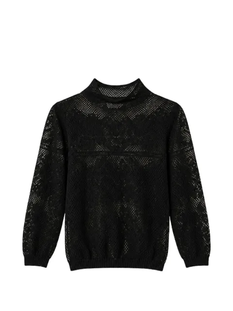 TWINSET jacquard turtleneck jumper