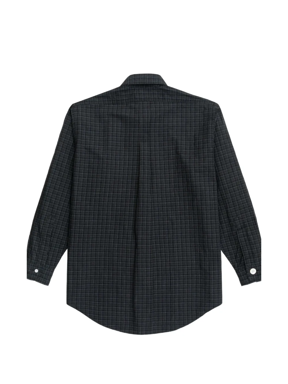 Brooks Brothers x Needles katoenen overhemd met geruit vogeloogpatroon Groen
