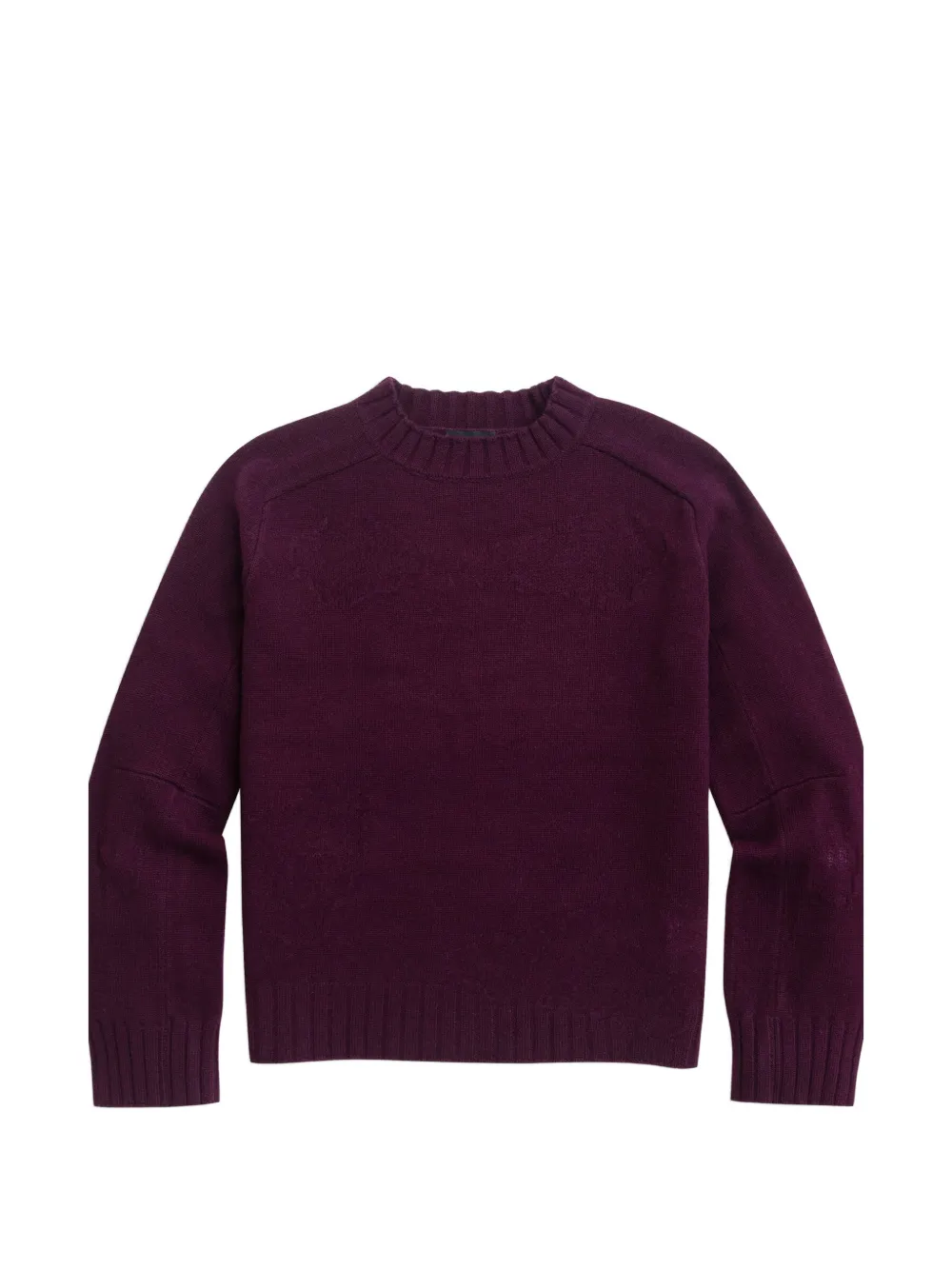 Brooks Brothers x Needles pull à col montant et manches raglan - Violet Brooks Brothers x Needles pull à col montant et manches raglan - Violet
