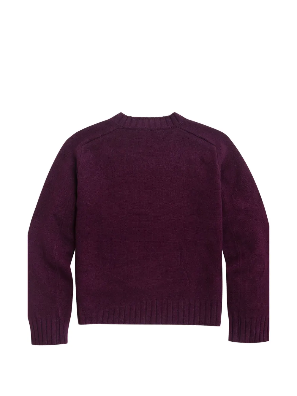 Brooks Brothers x Needles trui met raglanmouwen en hoge hals Paars