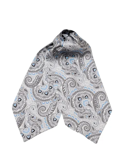 Elizabetta Latino paisley-print silk cravat tie