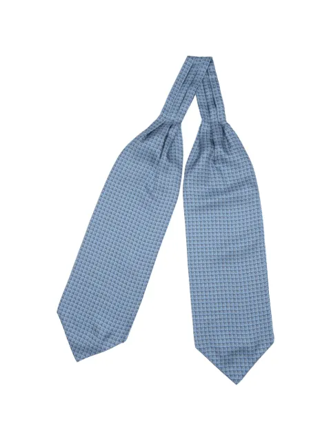 Elizabetta Rinaldo equestrian-print silk cravat