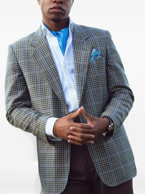 Elizabetta Sanremo geometric-print silk cravat