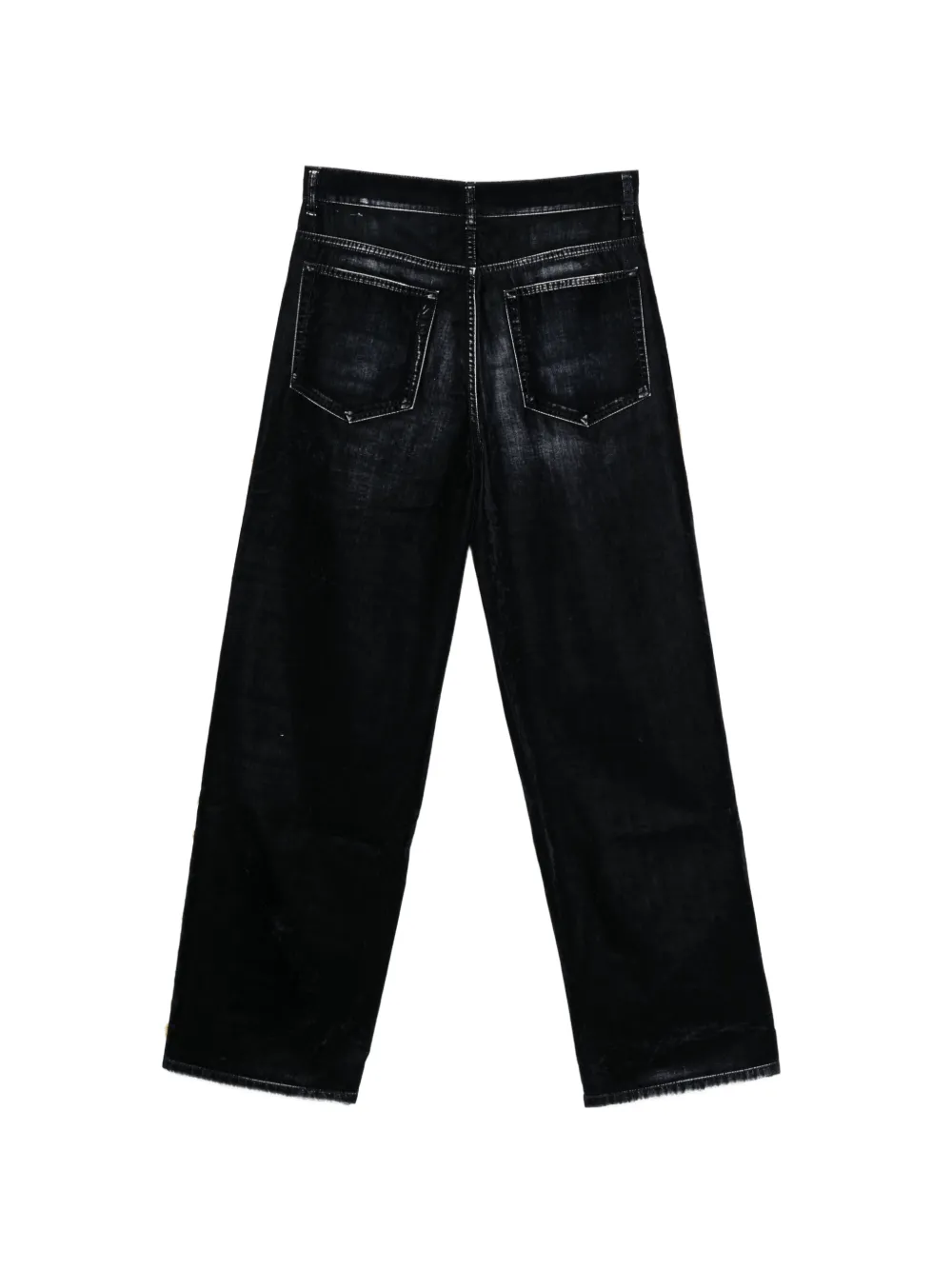 Ann Demeulemeester Hanno velvet trousers Blauw