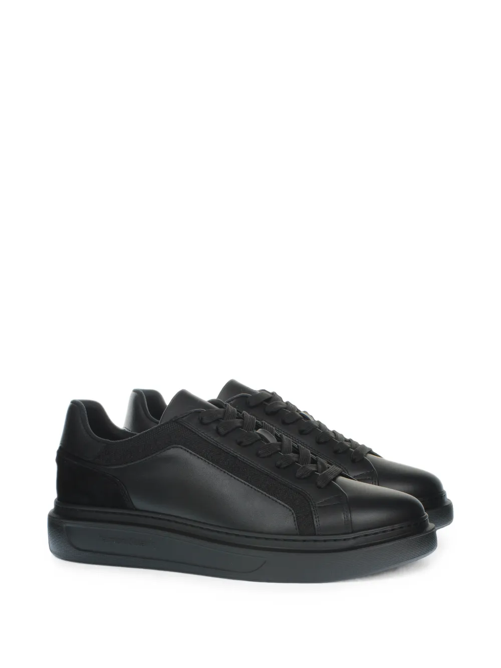 Harmont & Blaine logo-panel sneakers - Noir Harmont & Blaine logo-panel sneakers - Noir
