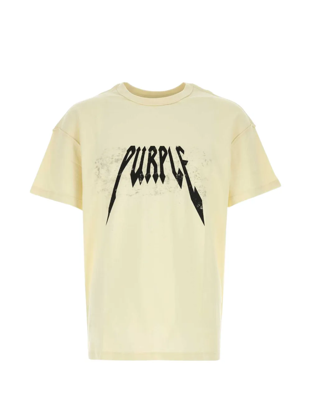 Purple Brand logo-print T-shirt - Tons neutres Purple Brand logo-print T-shirt - Tons neutres
