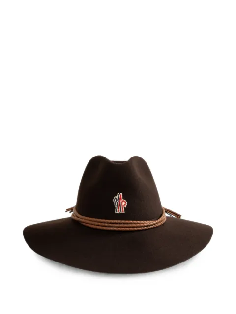 Moncler Grenoble braided-tassel felt hat