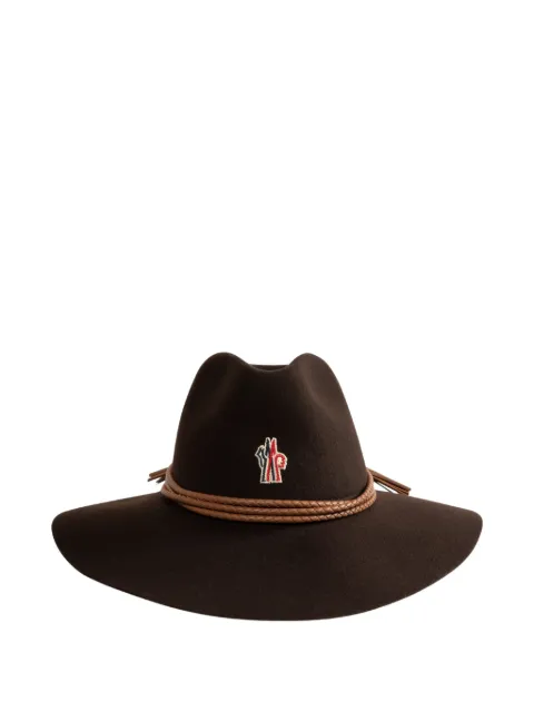 Moncler Grenoble braided-tassel felt hat