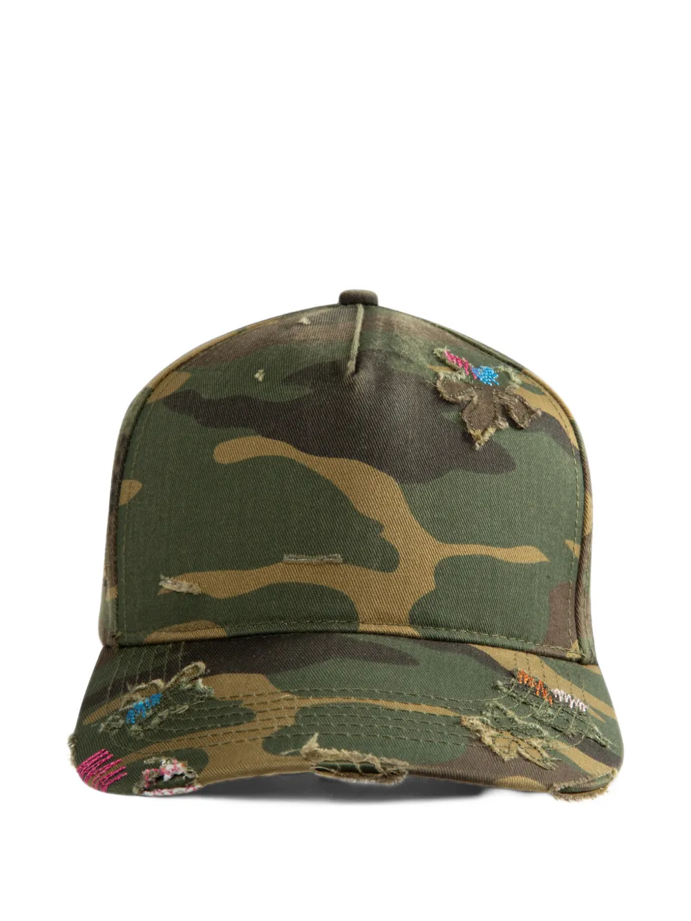 Nahmias Gardener distressed trucker hat - Vert Nahmias Gardener distressed trucker hat - Vert