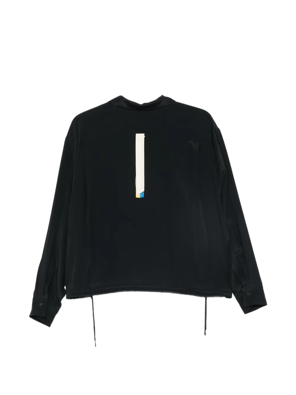 LITKOVSKA Blouse met trekkoord Zwart
