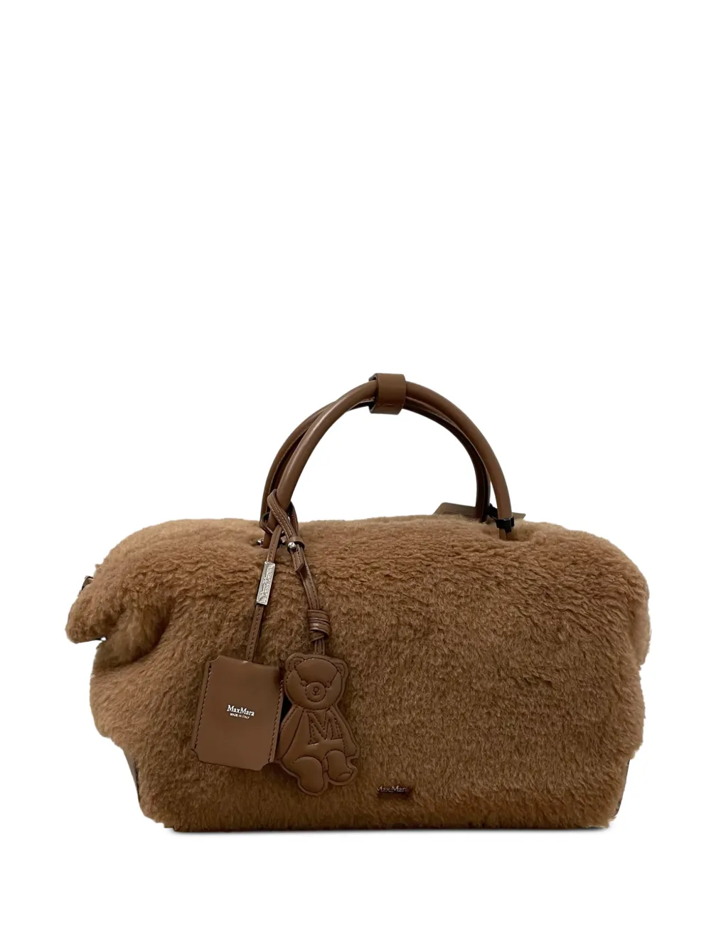 Max Mara sac cabas Teddy - Marron