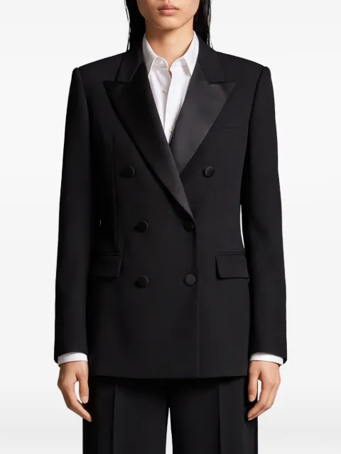SUTTON NEW YORK double-breasted peak-lapel blazer