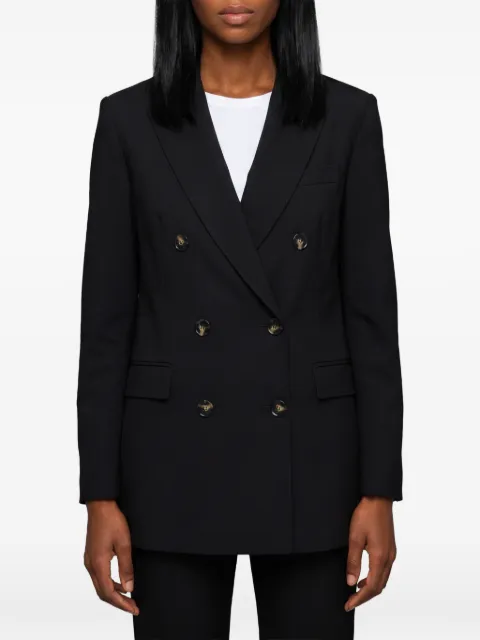 SUTTON NEW YORK double-breasted peak-lapel blazer