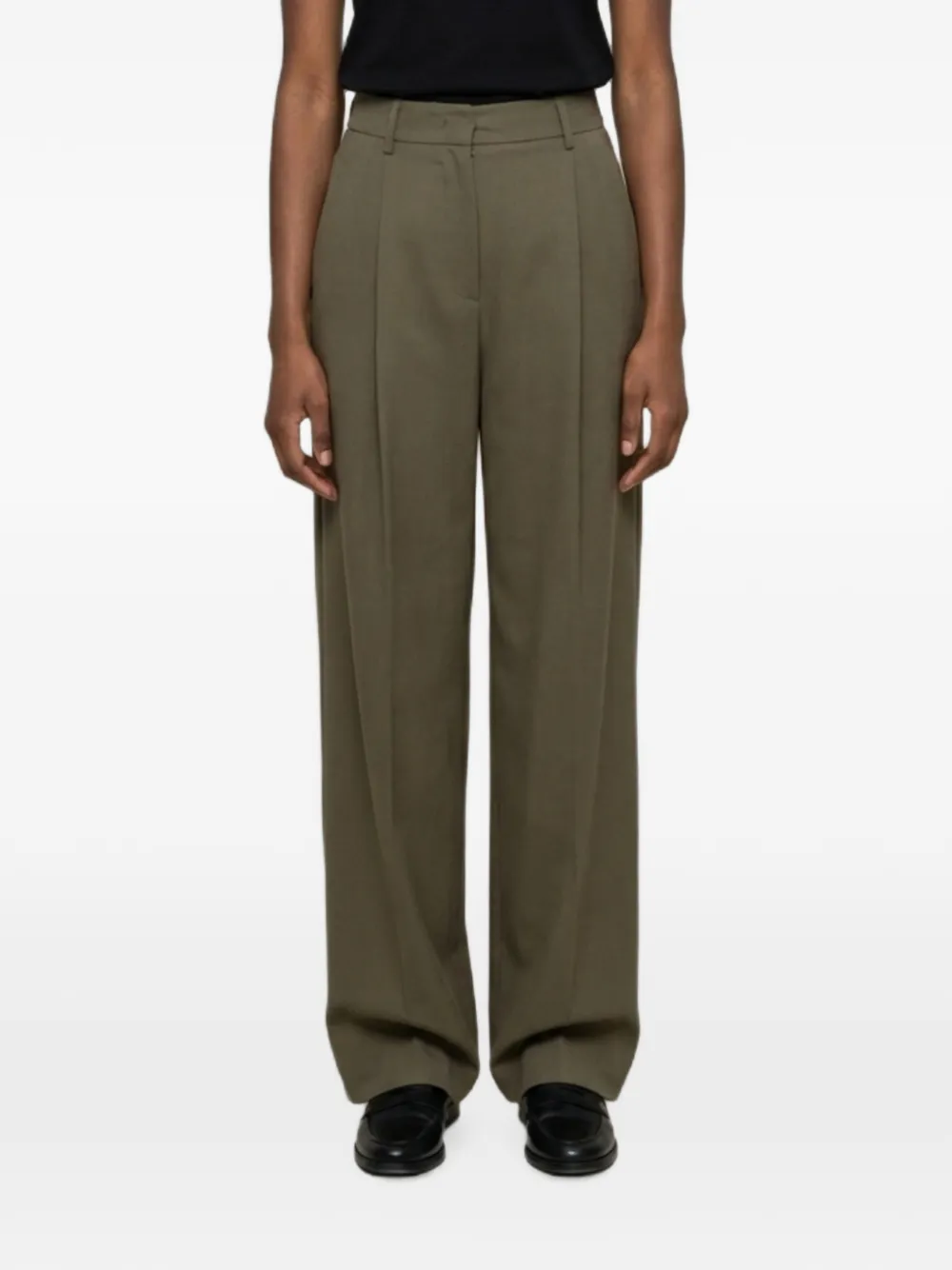 SUTTON NEW YORK pleated tailored trousers
