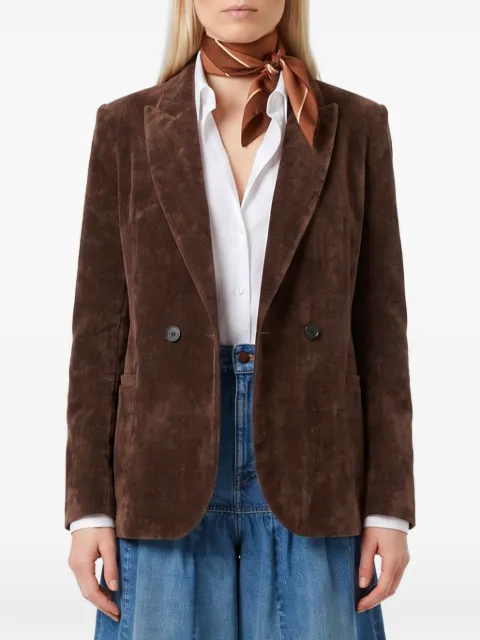 SUTTON NEW YORK double-breasted long-sleeve blazer