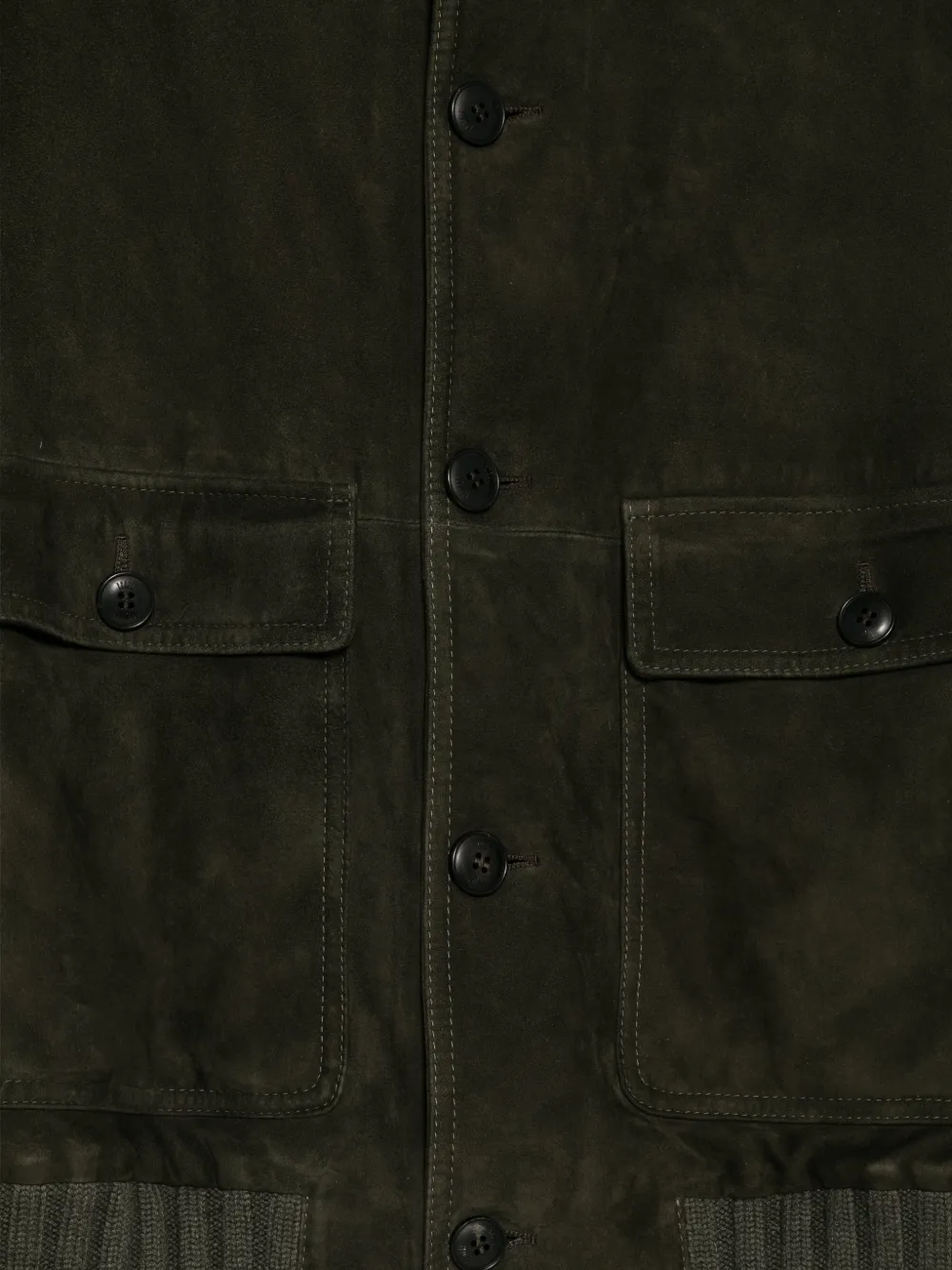 Fedeli Button-up jack Groen