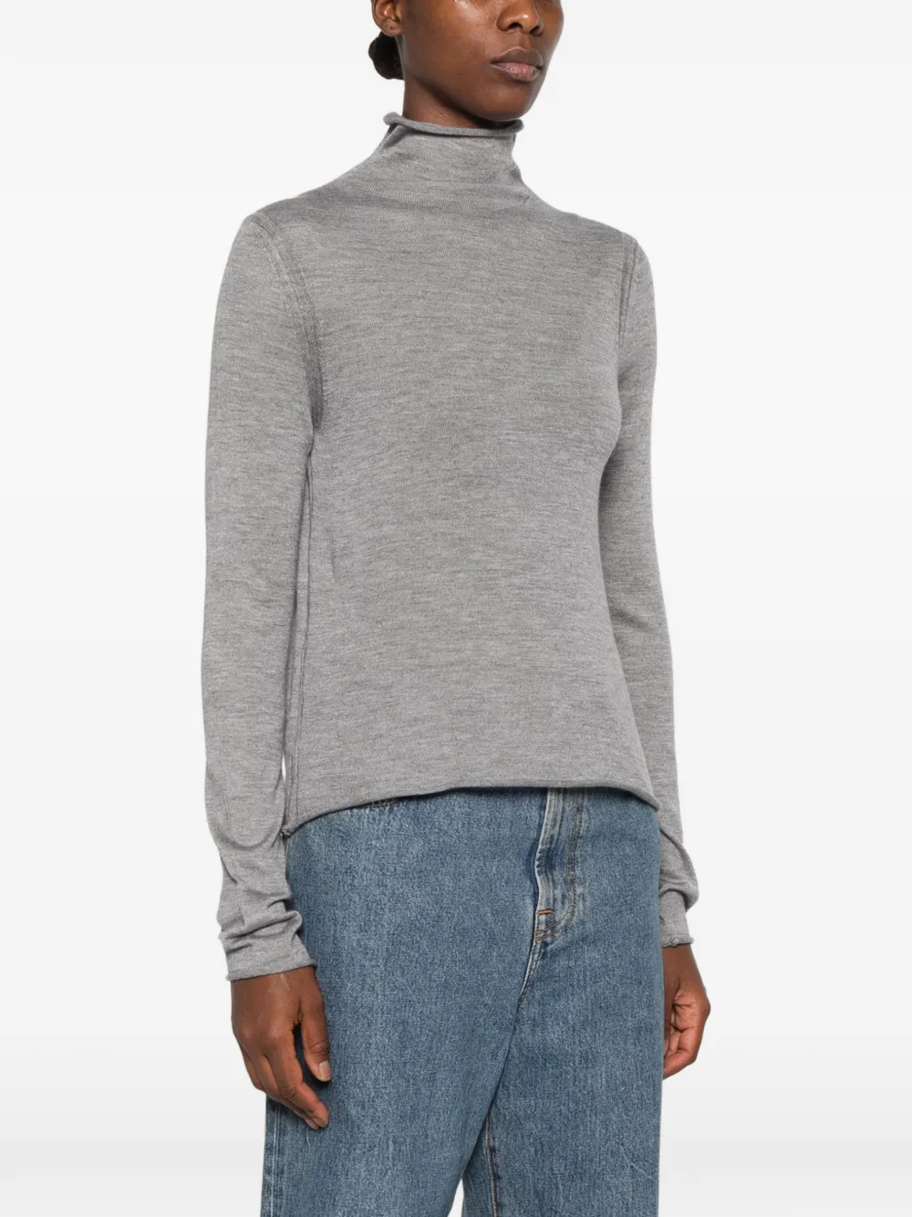 Fedeli roll-neck sweater Grijs