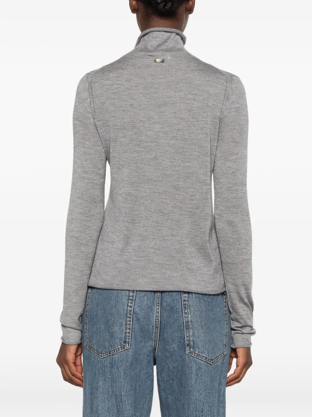 Fedeli roll-neck sweater Grijs