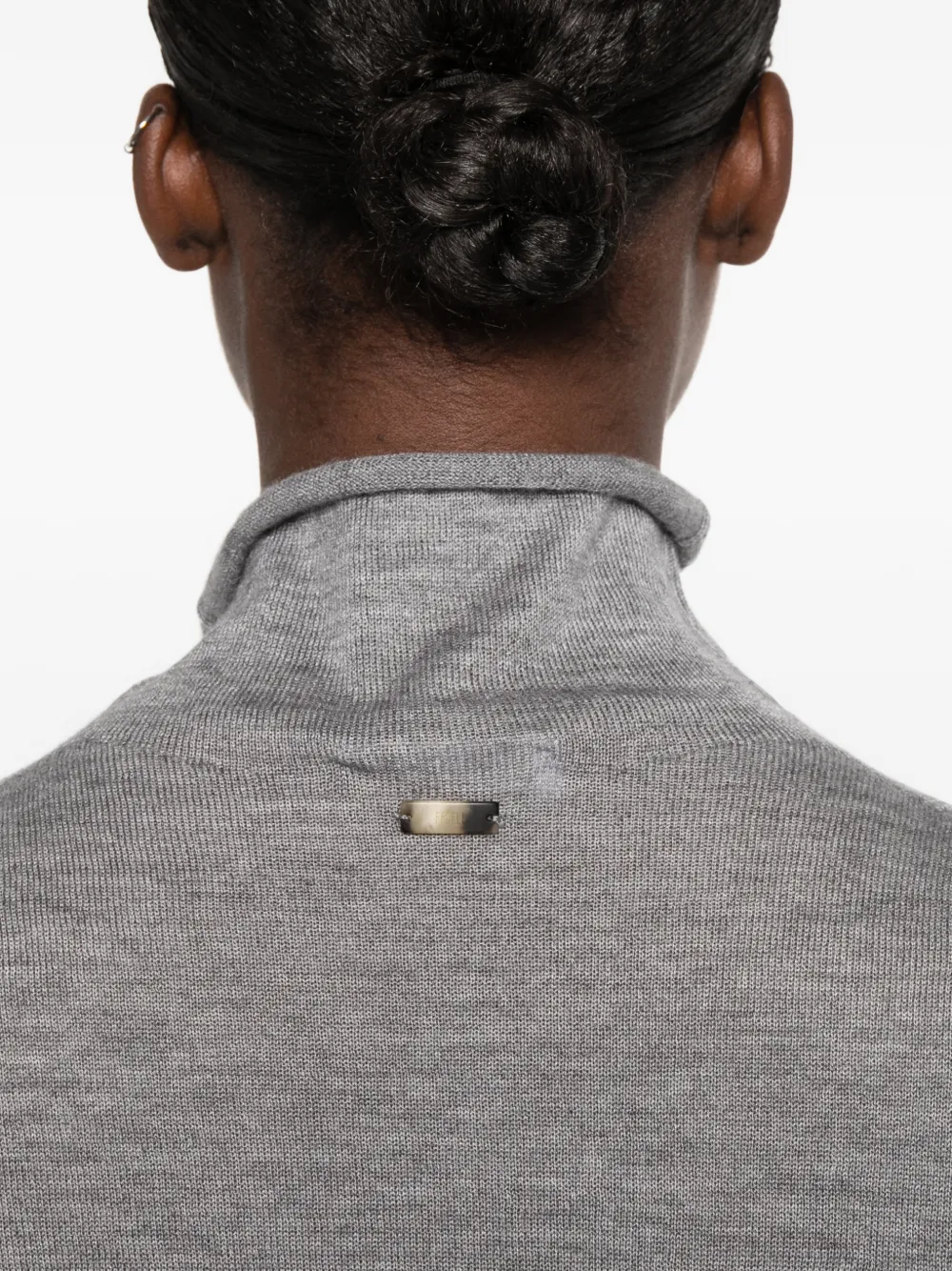 Fedeli roll-neck sweater Grijs