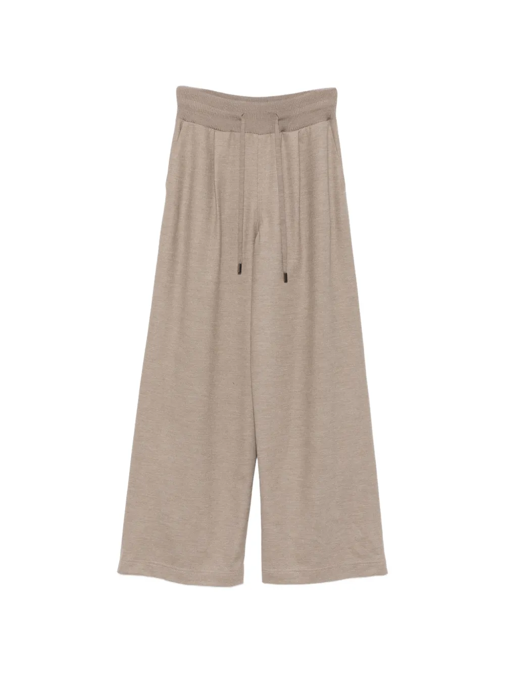 Fedeli Rodrigo drawstring-waist wide-leg trousers - Neutrals