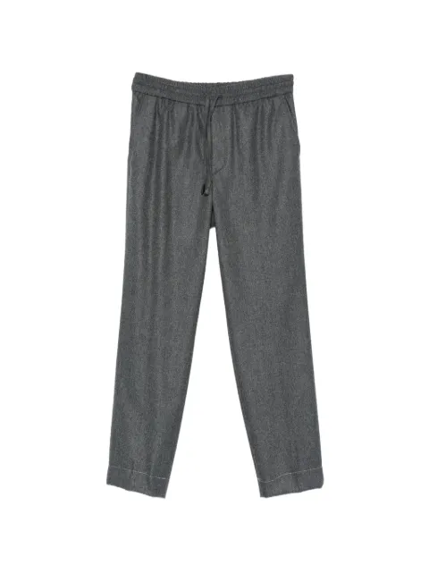 Brioni Asolo drawstring elasticated-waist trousers