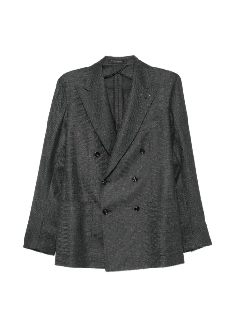 Tagliatore double-breasted peaked-lapels jacket