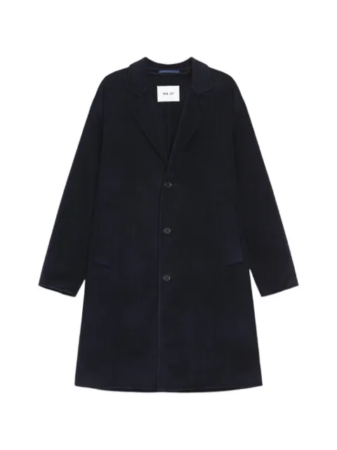 NN07 single-breasted notched-lapel coat