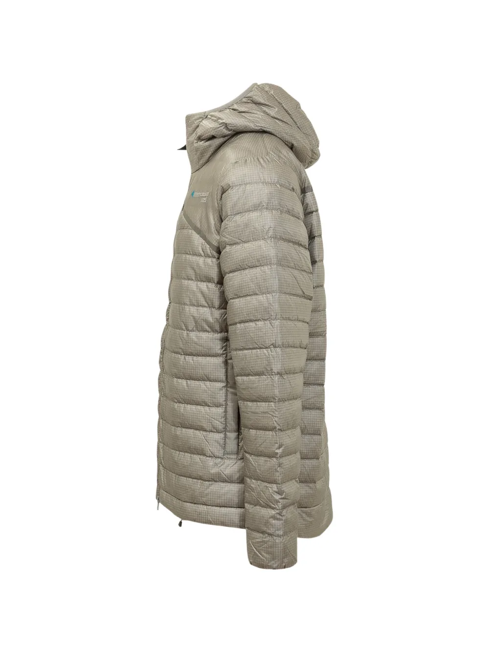Klättermusen Lopt quilted hooded jacket Beige