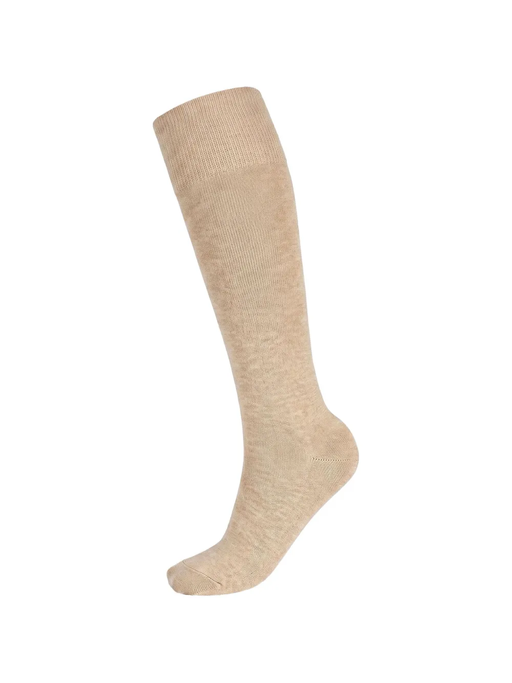 Wolford Kniesokken van katoenblend Beige
