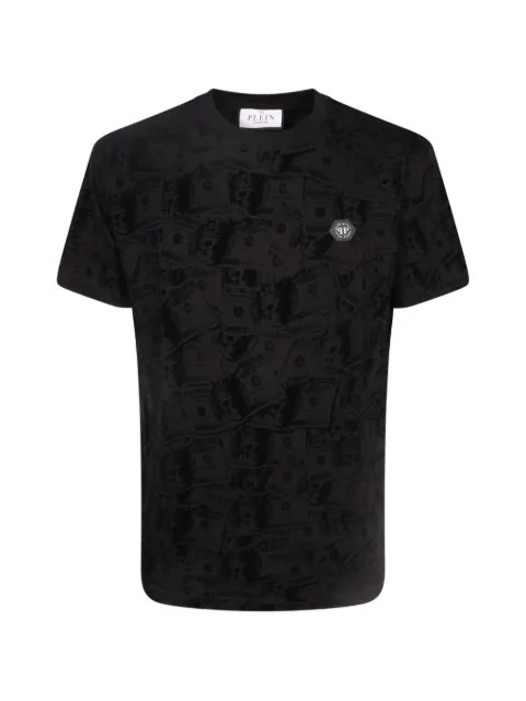 Philipp Plein T-Shirt mit rundem Ausschnitt