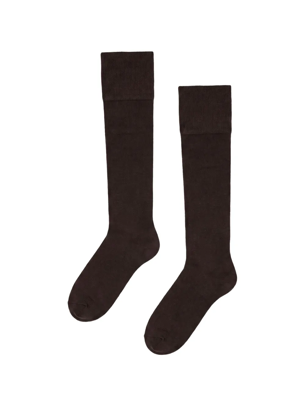 Wolford ribbed-knit knee-high socks - Marrone