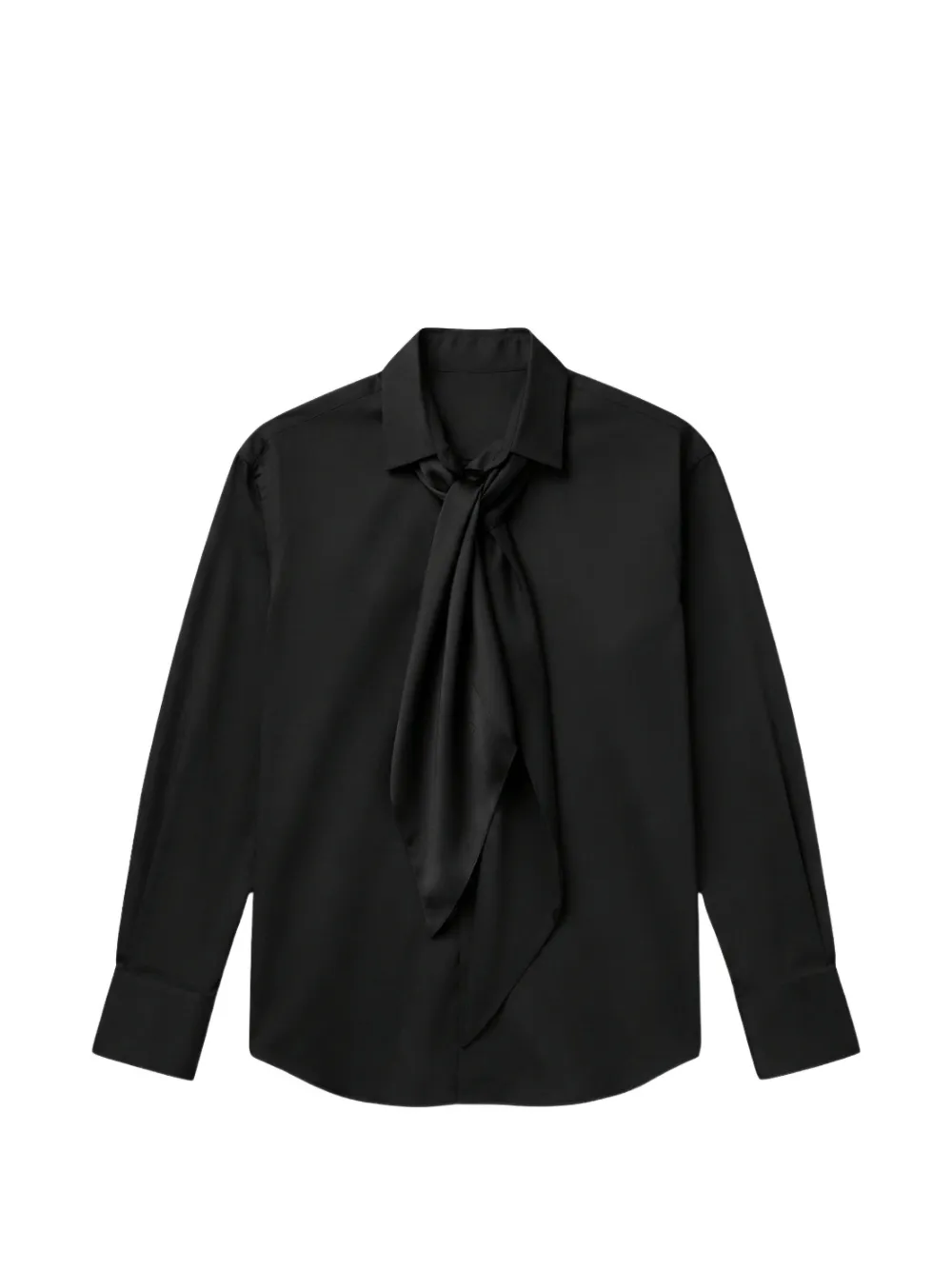 Sacai Blouse met strik Zwart