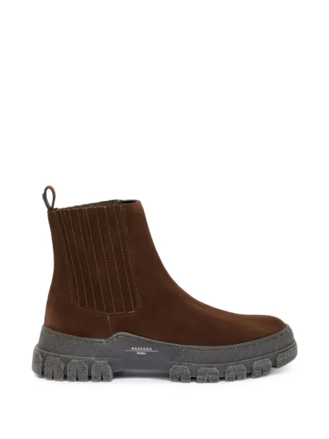Weekend Max Mara suede chunky-sole boots