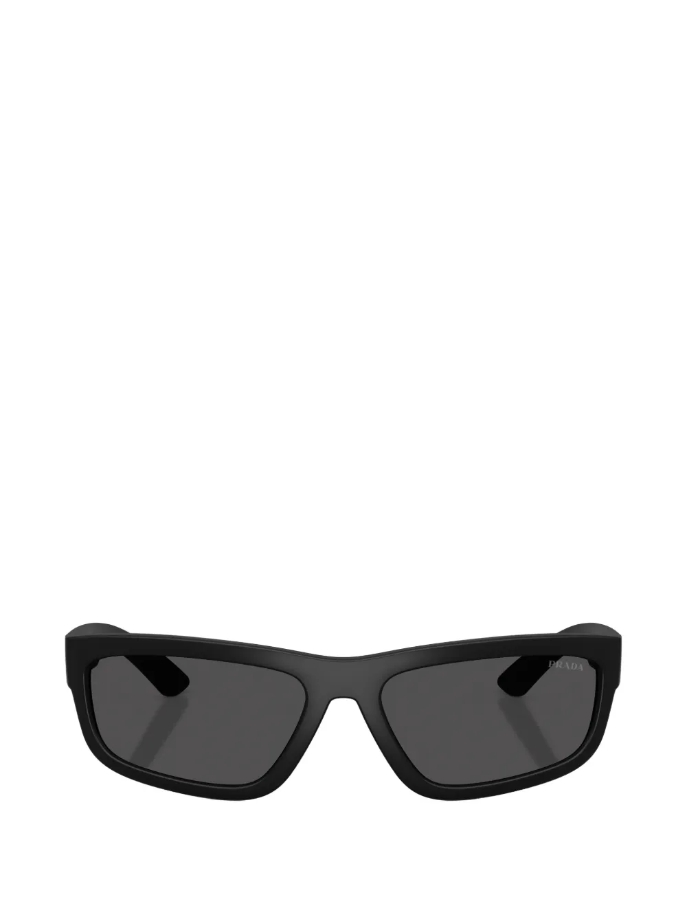 Prada Linea Rossa rectangle-frame sunglasses - Nero