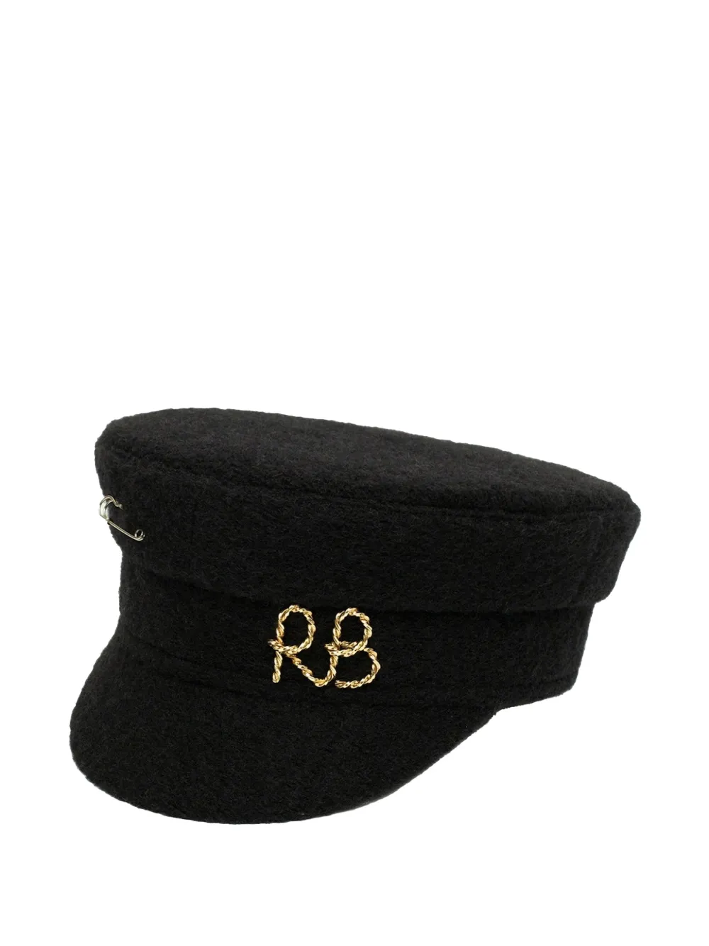 Ruslan Baginskiy Bakerboy pet verfraaid met logo Zwart
