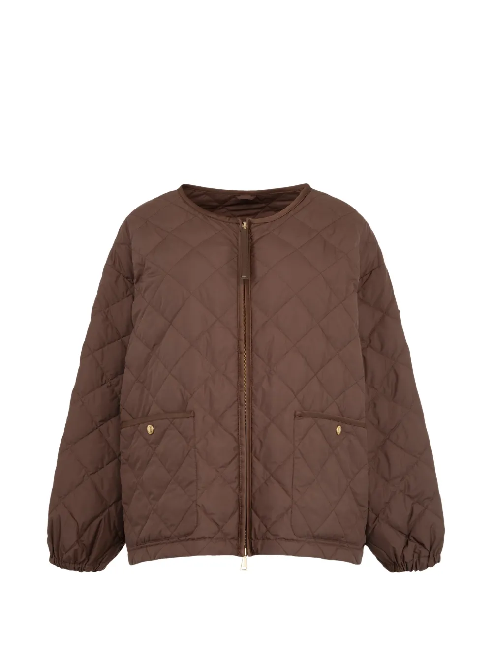 Moncler Chaleureux quilted faux-fur jacket Bruin