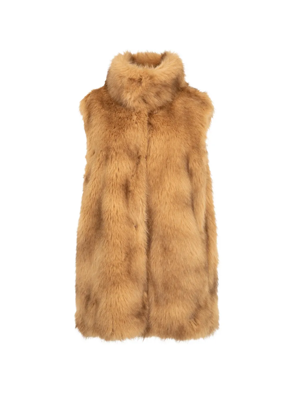 Moncler Chaleureux quilted faux-fur jacket Bruin