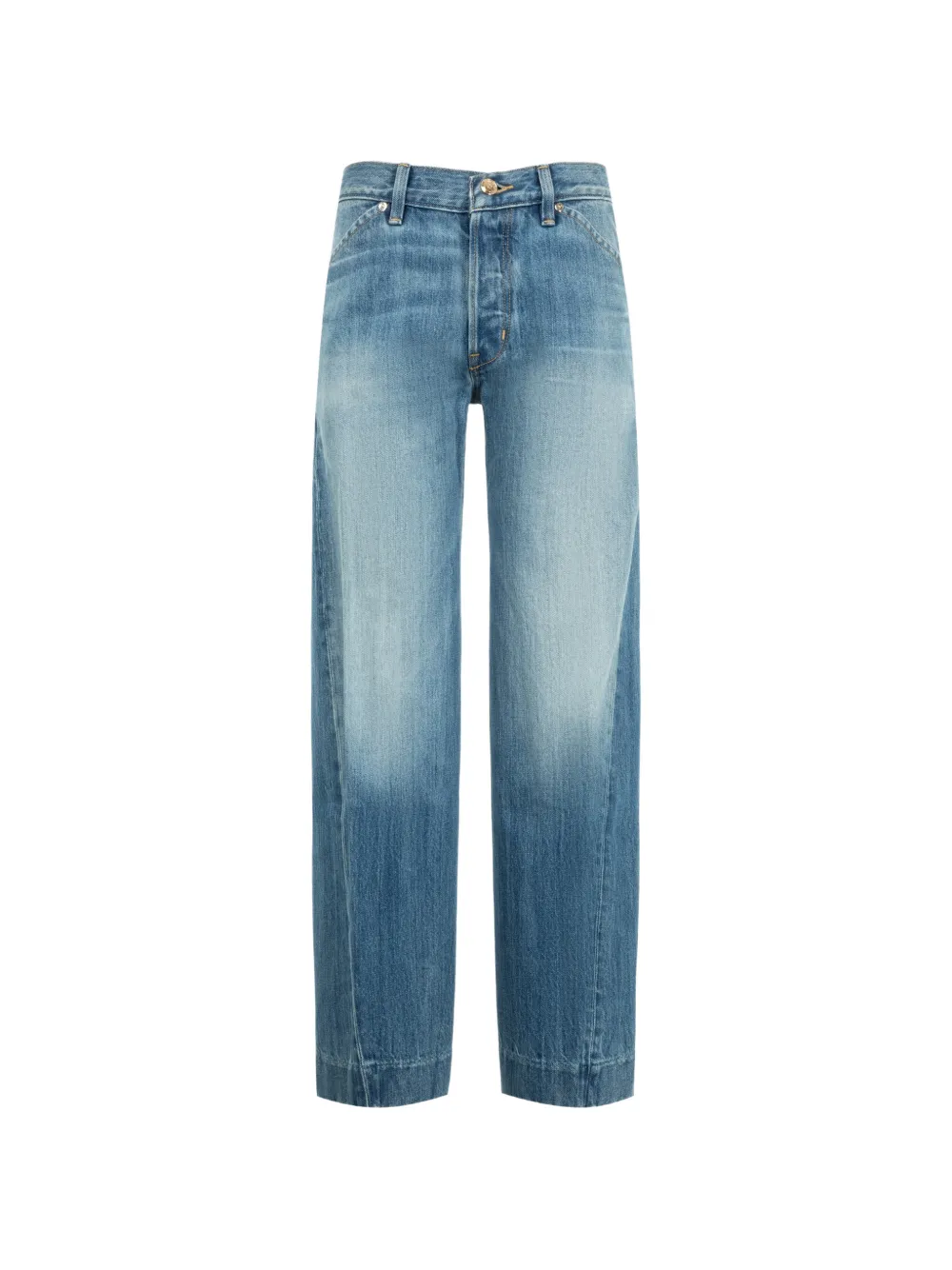 RÙADH Bijou faded-effect jeans - Blu