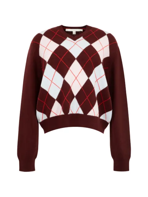 RÙADH Academy argyle-knit sweater