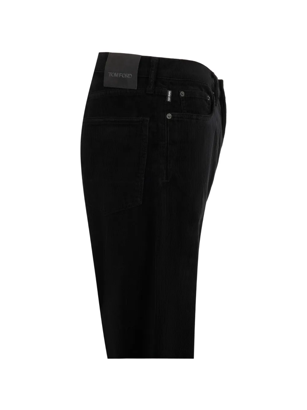 TOM FORD 1950s ribfluwelen jeans Zwart