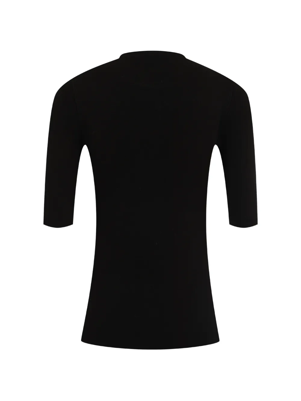 TOTEME Compact jersey top Zwart